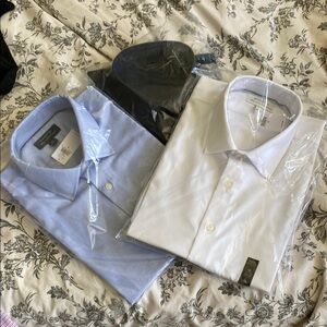 Banana Republic Blue and White Dress Shirts Elegant Collection